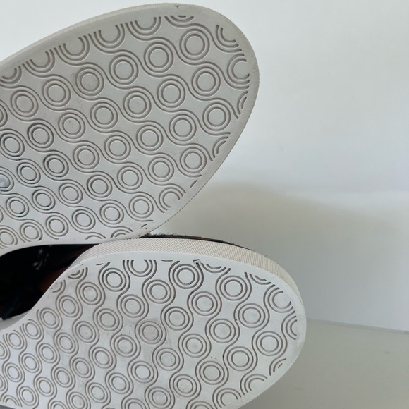 Linea Paolo Felicia III Wedge Sneaker, Caramel/Black Tiger Stripe Calf Hair, 7.5 - Picture 11 of 11